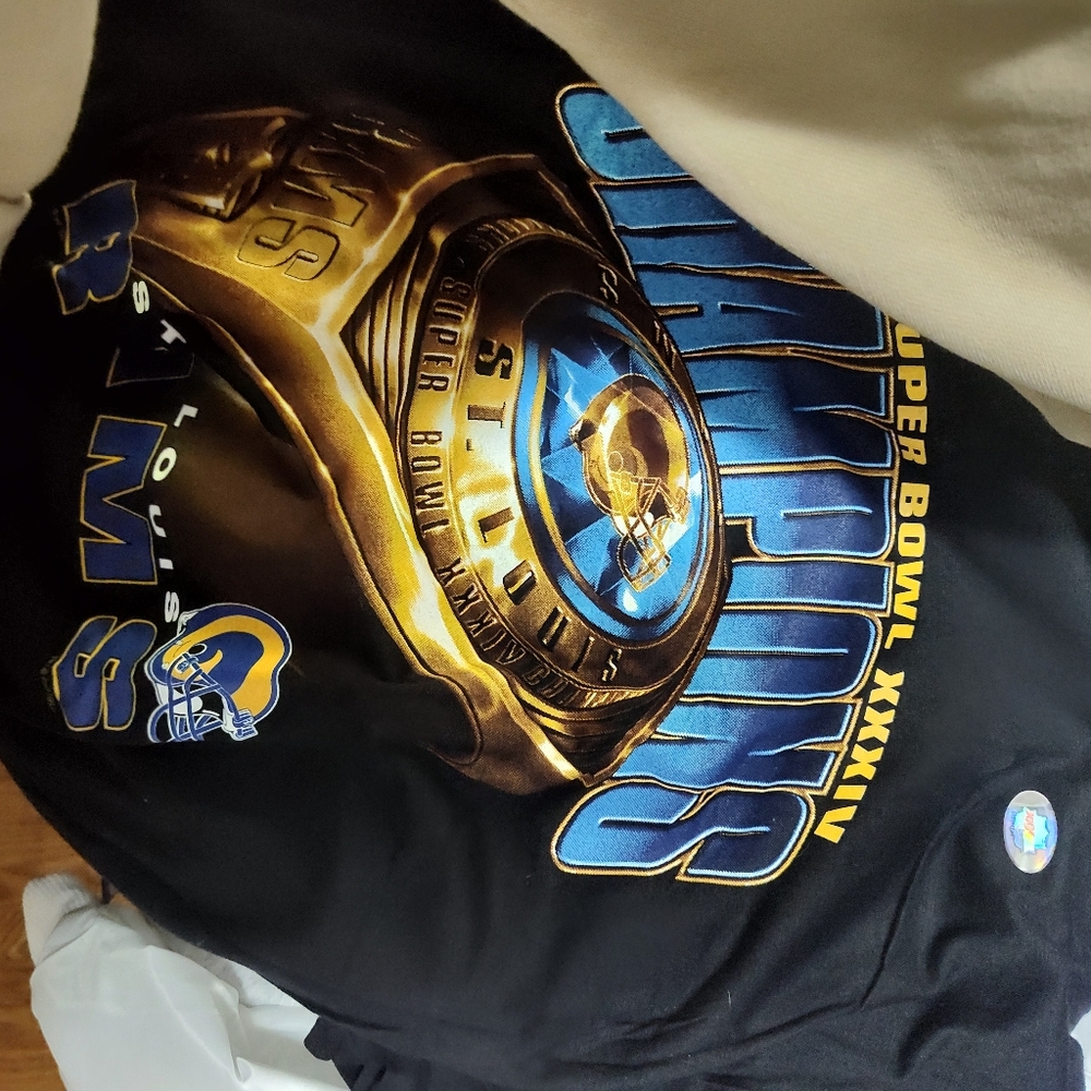 2000 rams ds Superbowl tee